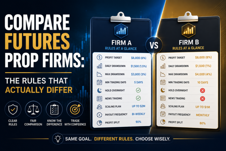 Compare Futures Prop Firms: The Rules That Actually Differ